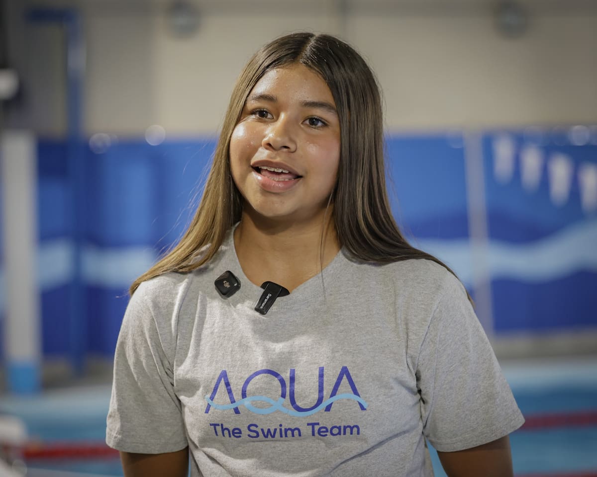 La nadadora cachanilla Regina Amador comenzará a escribir su historia en competencias internacionales al participar en el Panamericano de Aguas Abiertas en Huatulco del 9 al 11 de octubre l Foto: Javier Gallegos