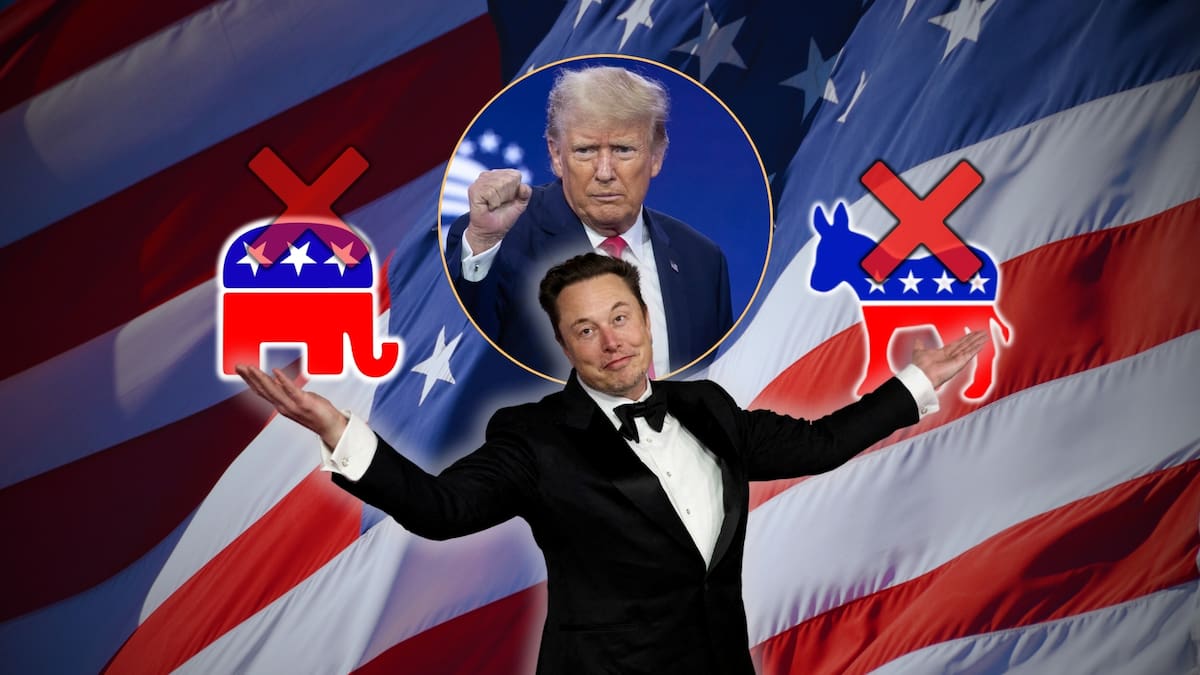 Elon Musk quiere crear un tercer partido político en EEUU siguiendo su guerra mediática contra Donald Trump y recibe millones de votos de respaldo