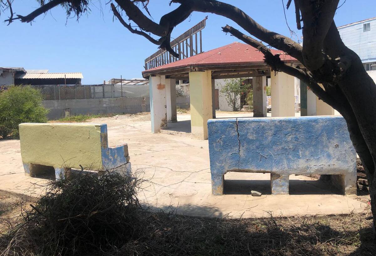 El parque de la colonia Obrera ha permanecido en el abandono por más de una década.
