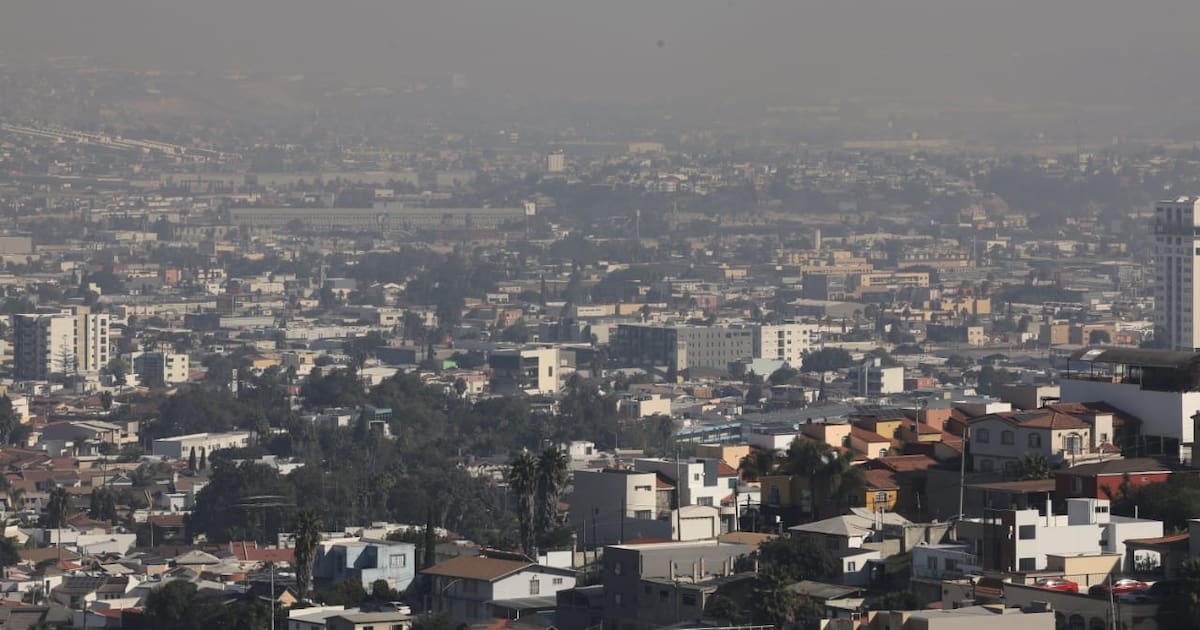 Activan alerta por muy mala calidad del aire en el este de Tijuana