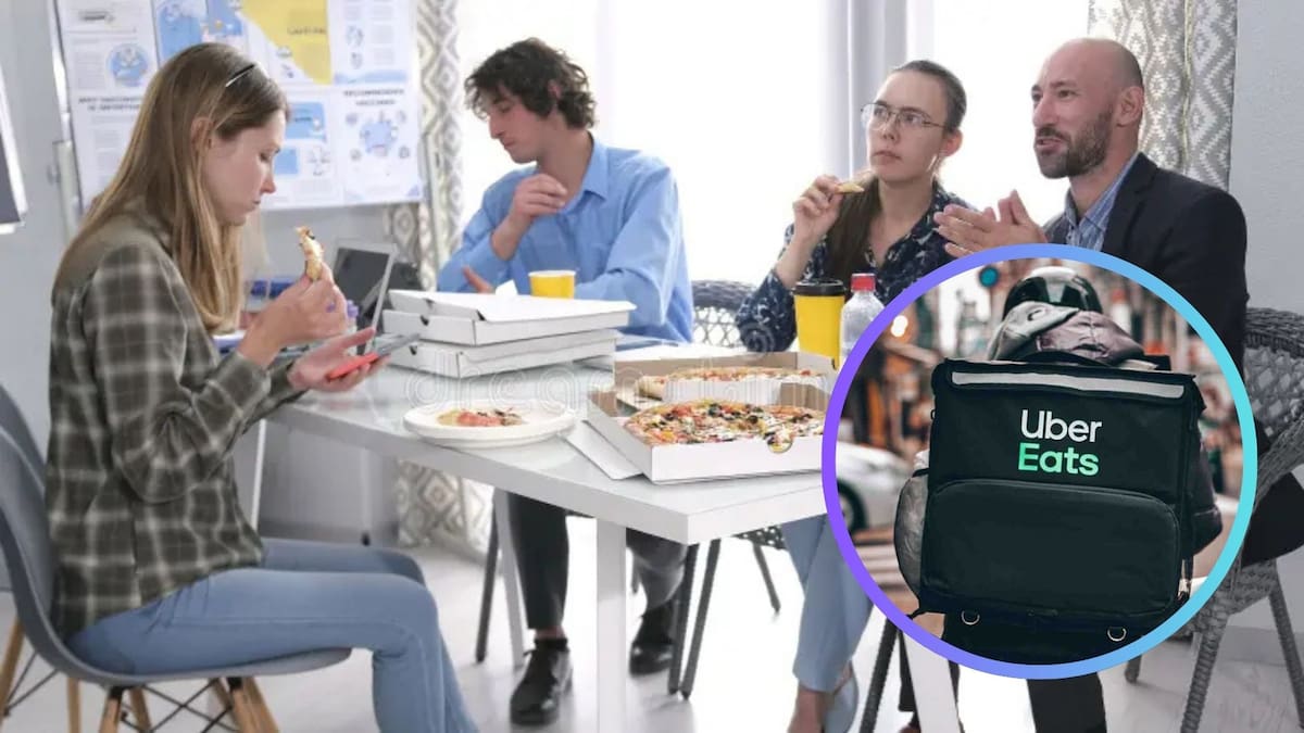 Uber implemente nueva función de pedidos de comida colectivos, esta podría ser la solución para gastar menos al pedir comida en la oficina o reuniones
