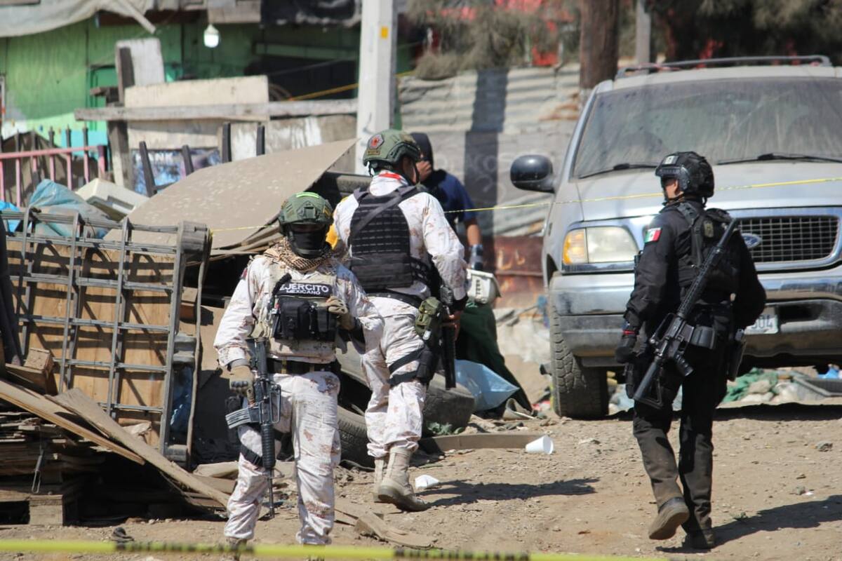 Disparan a elementos de Policía Municipal en San Antonio de los Buenos, Tijuana