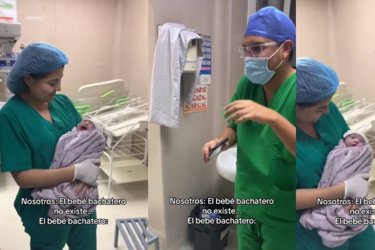 VIRAL: bebé recién nacido deja de llorar cuando le ponen canciones de Romeo Santos