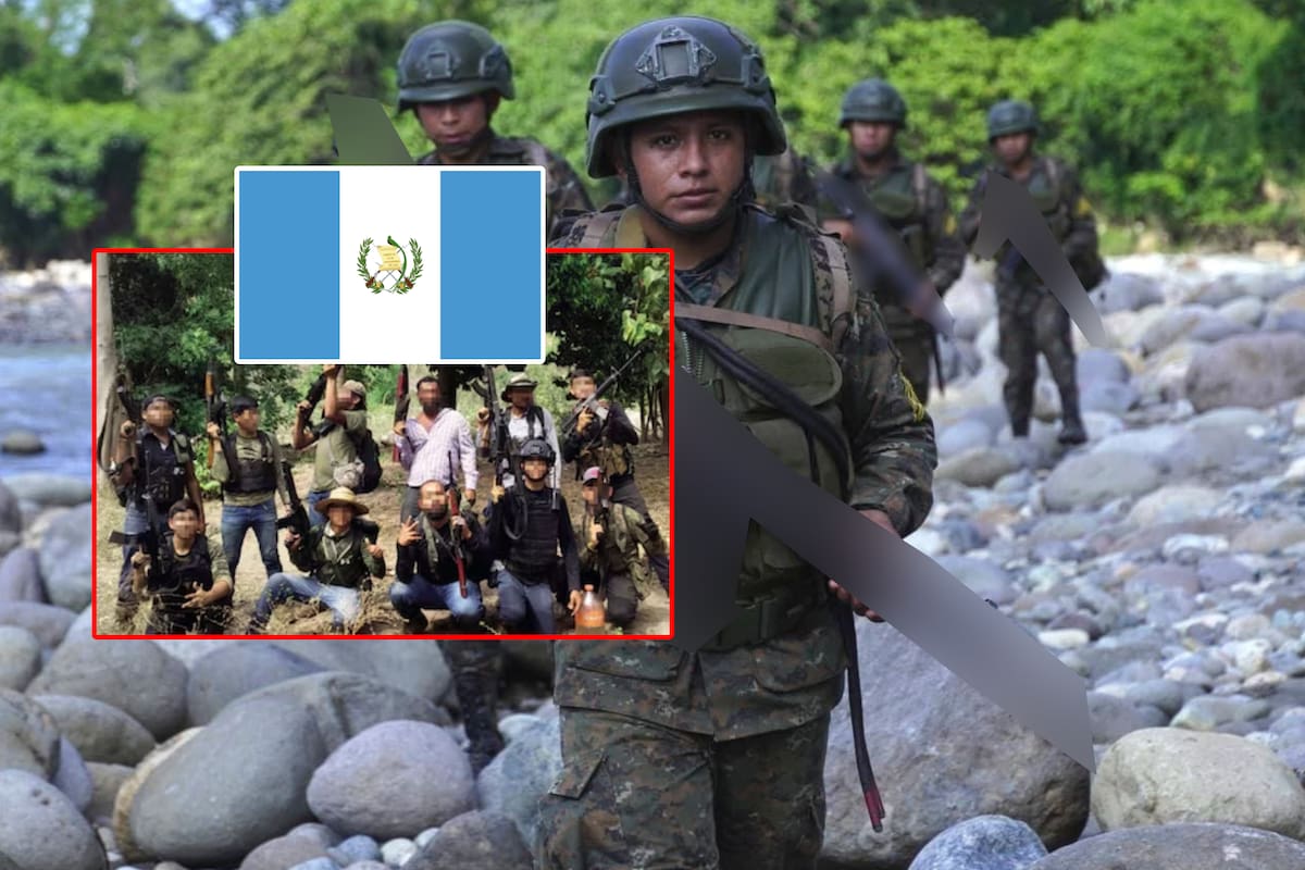 Cártel de Sinaloa atacó ahora en Guatemala a supuestos rivales pero el Ejército guatemalteco interviene y un militar resultó herido