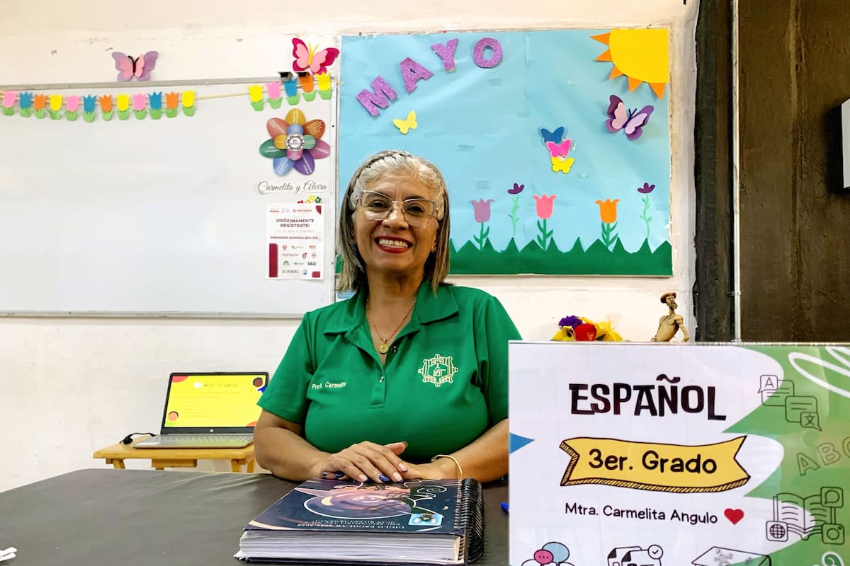 Ama Carmelita poder ser docente