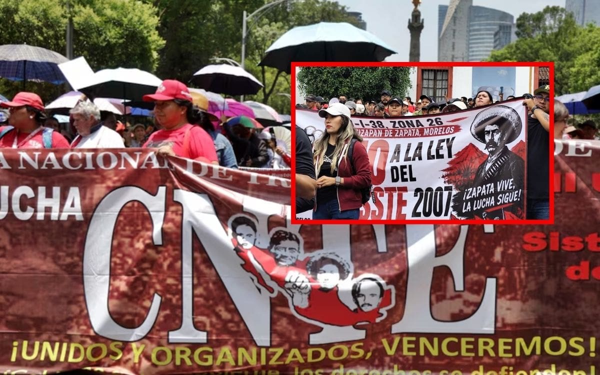 La CNTE enfrenta desgaste interno, pero la Ley del ISSSTE mantiene vivo el movimiento. | Crédito: El Universal