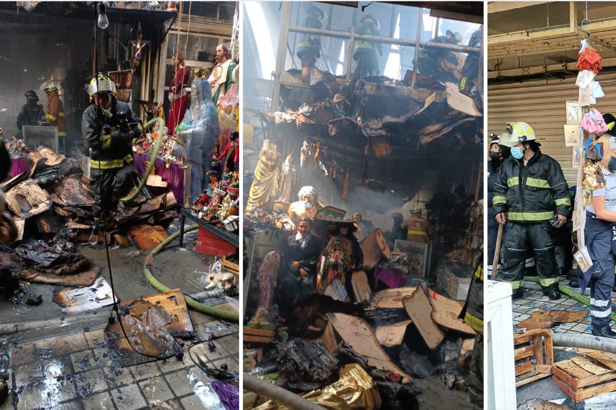 Se incendian mercados populares de la CDMX ¿Cuántos van en 3 años?