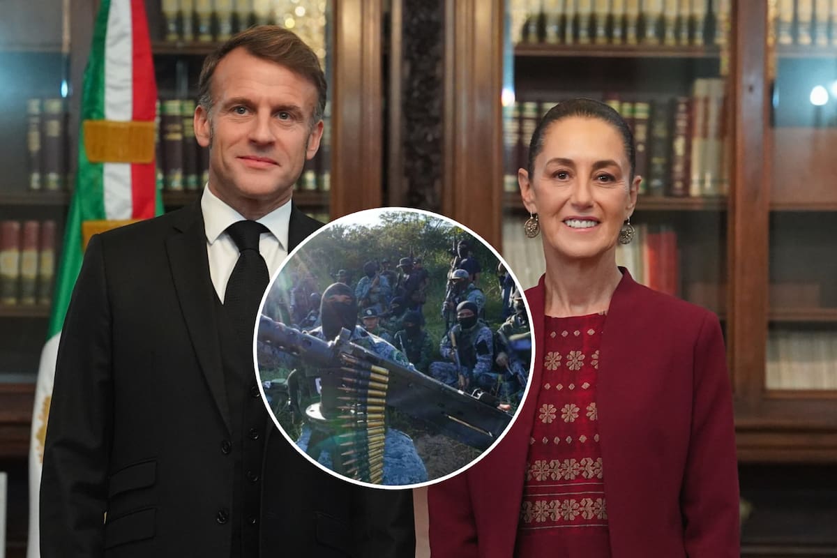 Macron apoya a Sheinbaum en tema de ataques a narcolanchas y alistan cooperación entre Francia y México contra cárteles