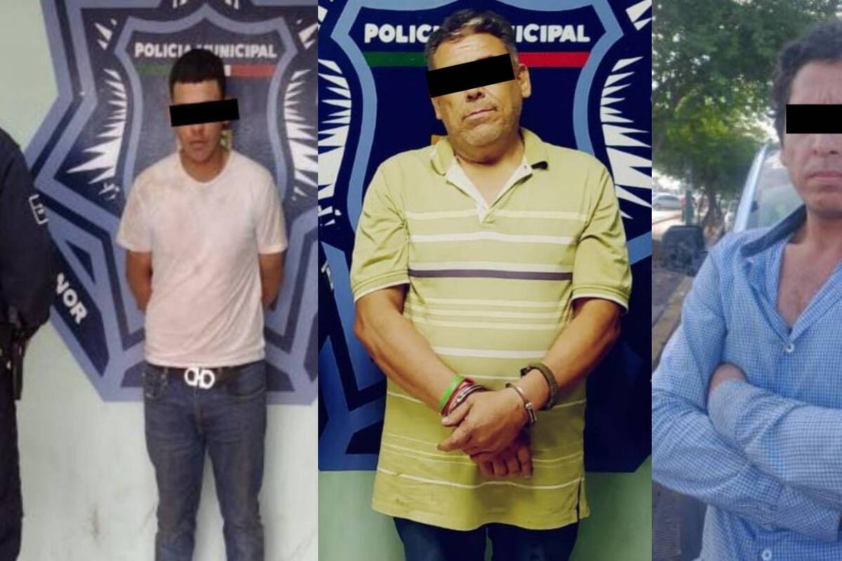 Capturan a cuatro por el presunto delito de posesión de vehículo con reporte de robo en Cajeme
