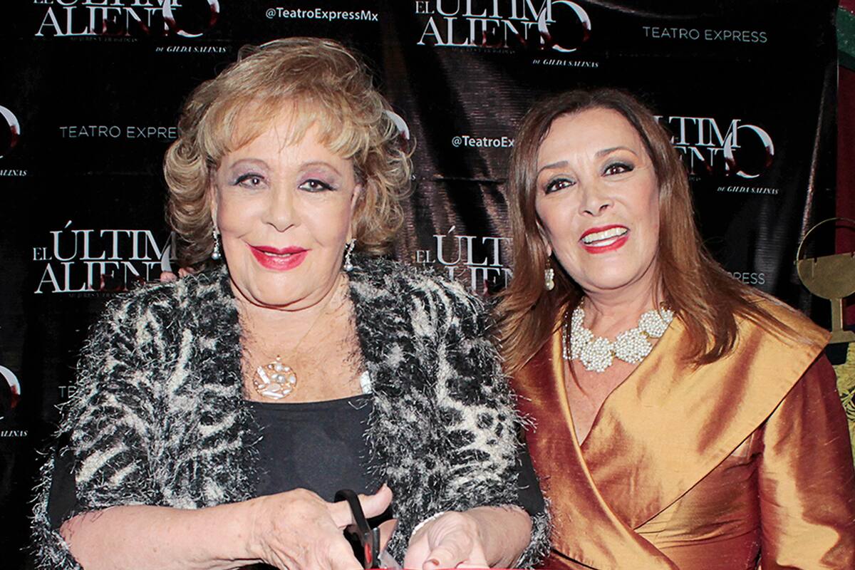 Sylvia Pasquel acalara el estado de salud de su madre Silvia Pinal