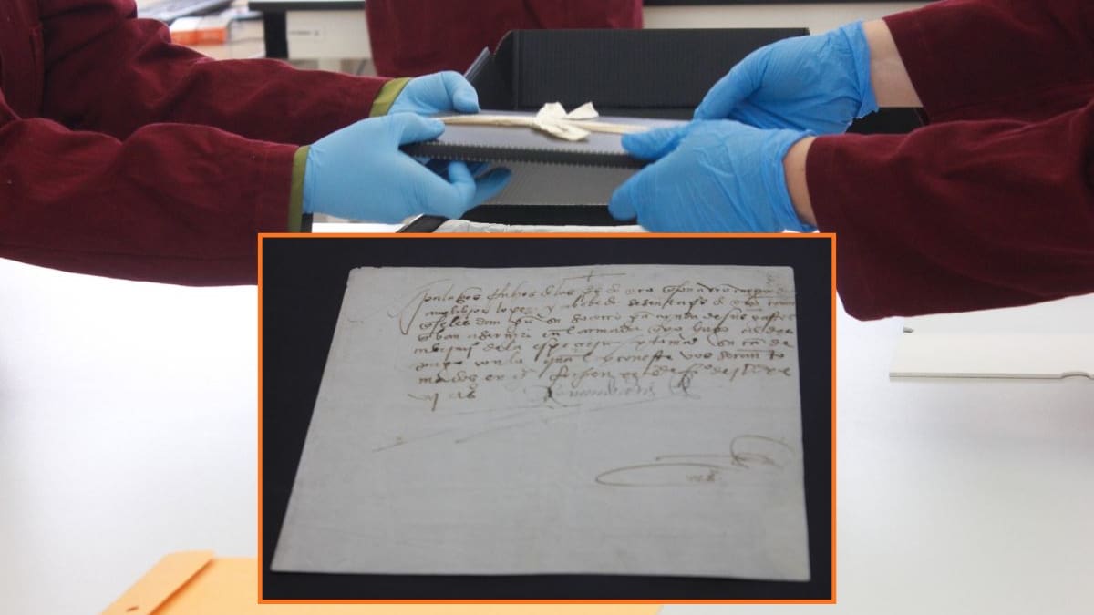 México recupera un valioso documento de 1527 con firma de Hernán Cortés que fue robado del AGN y localizado tras su venta en una casa de subastas en Estados Unidos