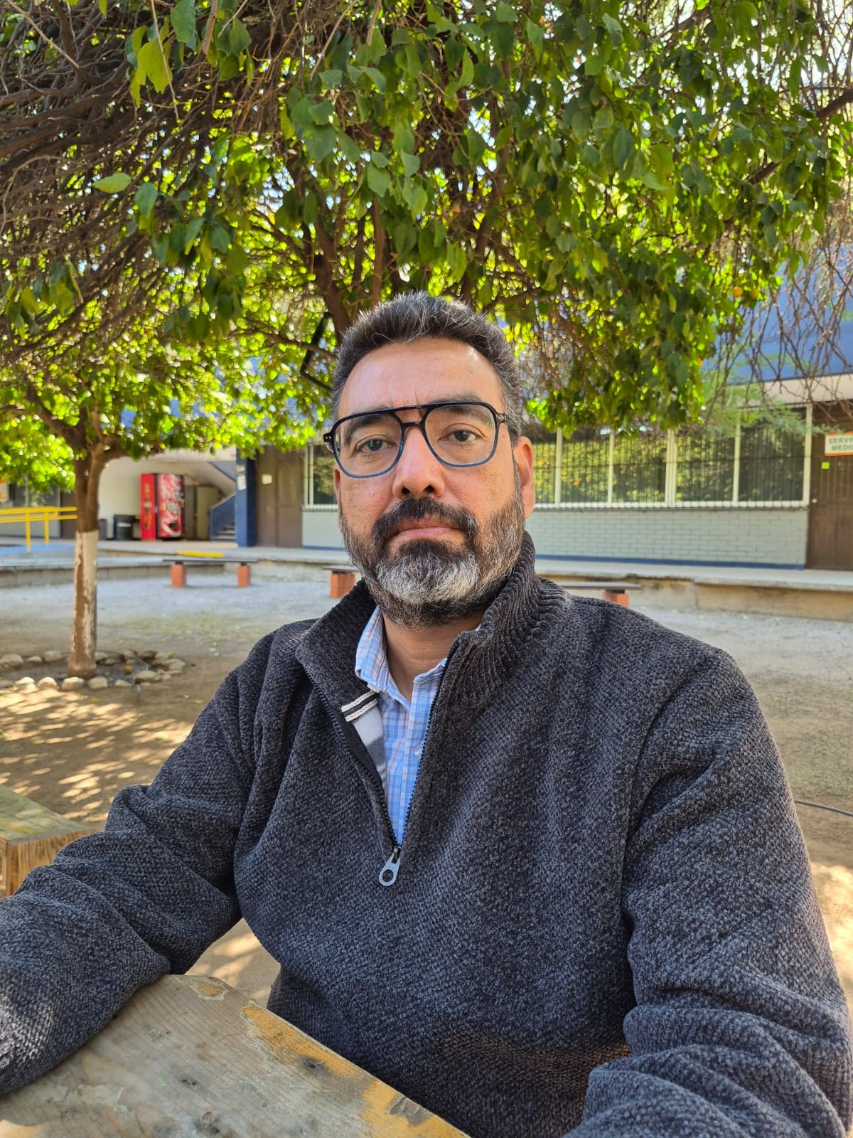 Óscar Arellano, secretario general de la delegación sindical D-V-97 del Sindicato Nacional de Trabajadores de la Educación (SNTE). | Crédito: Jorge López