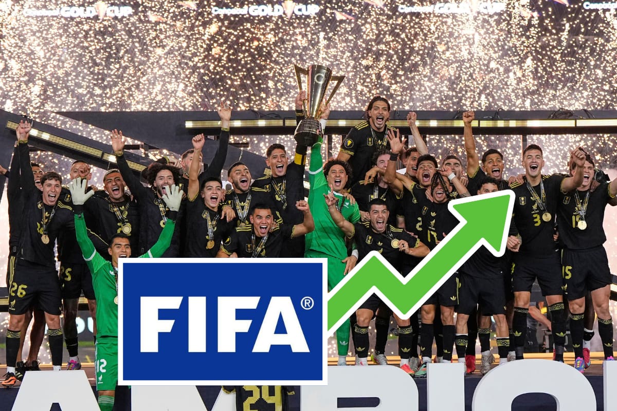 México sube cuatro posiciones en el Ranking FIFA tras ser campeón de Copa Oro