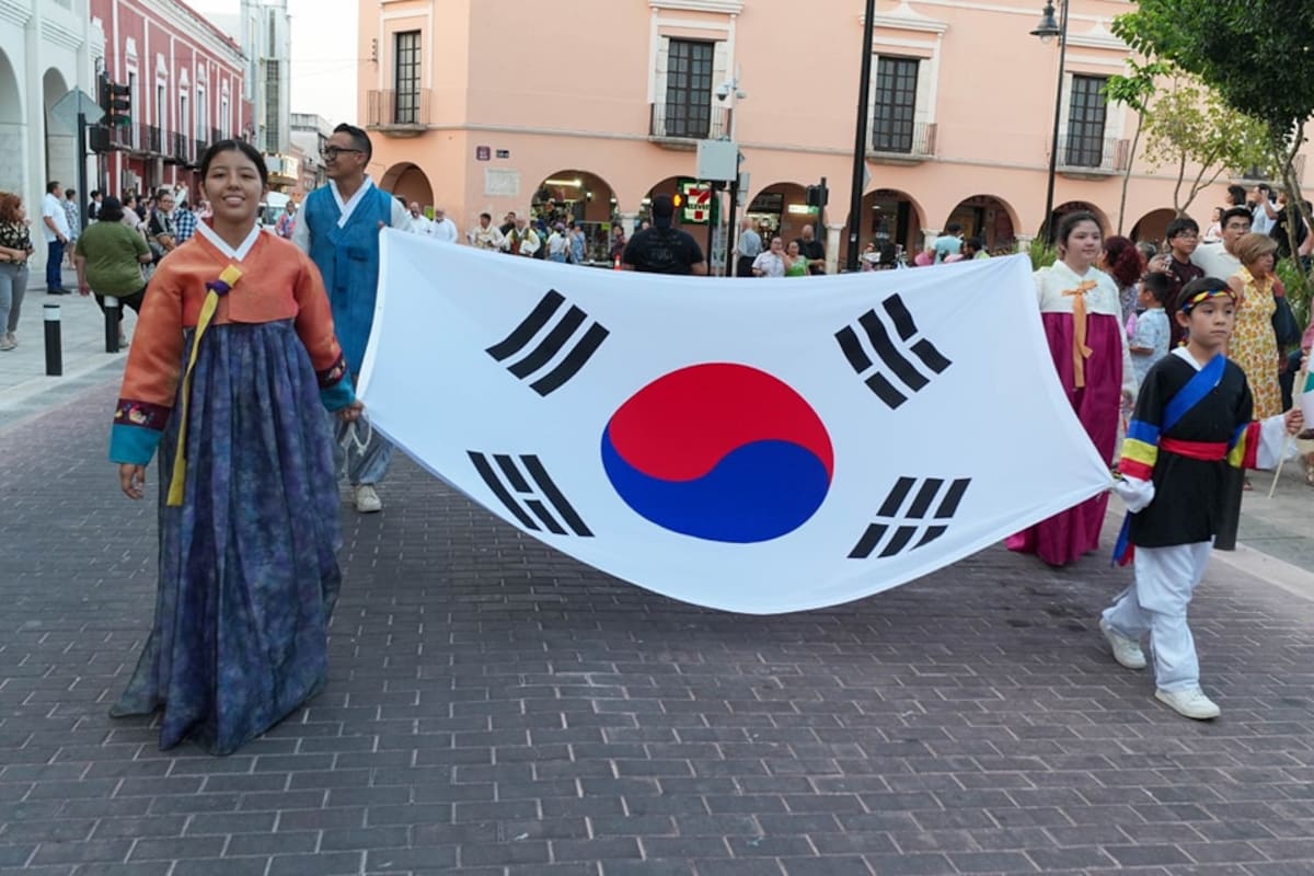 Festejan en Yucatán el 120 aniversario de la migración coreana a México
