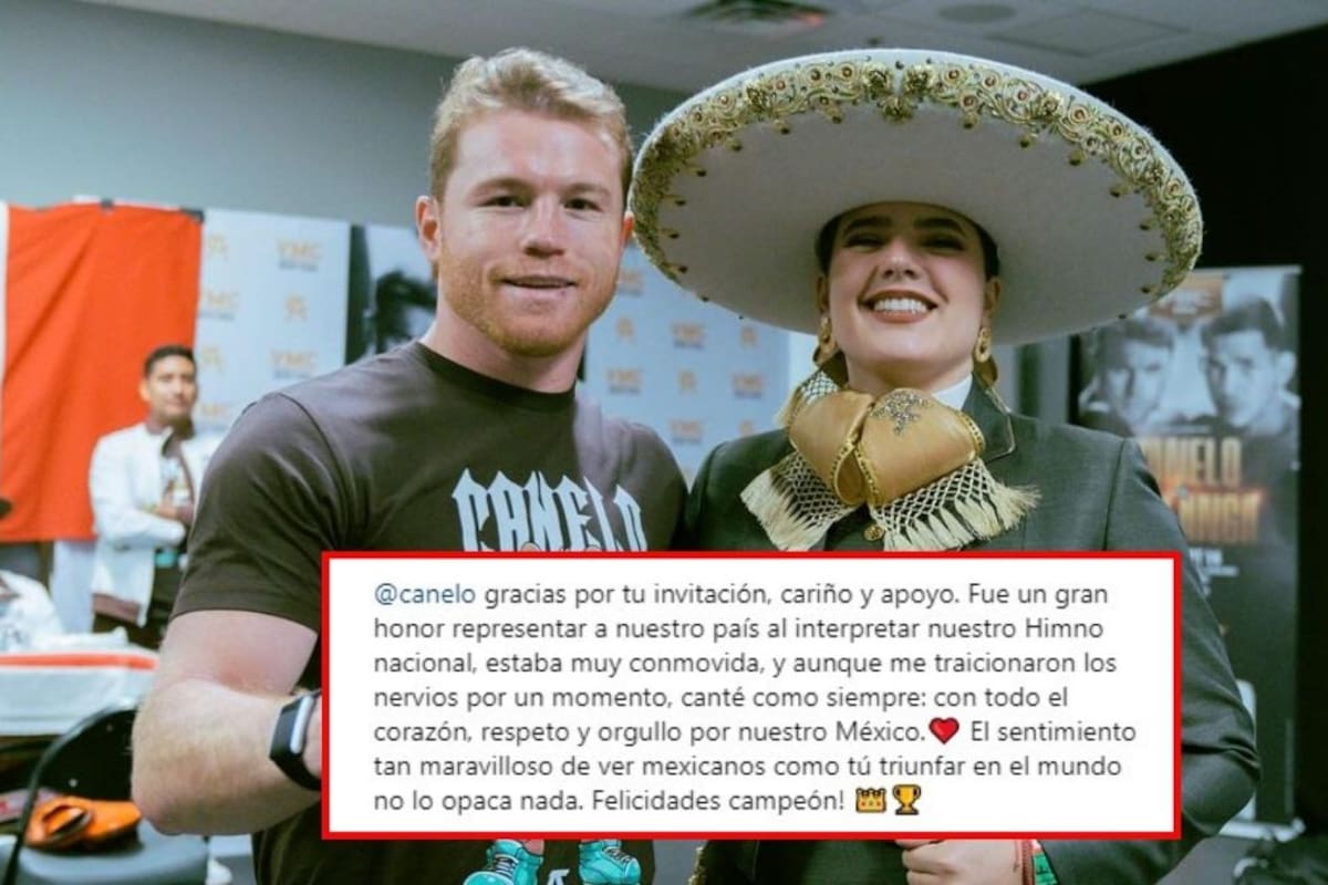 Camila Fernández rompe el silencio sobre su interpretación del himno nacional: “Me traicionaron los nervios”