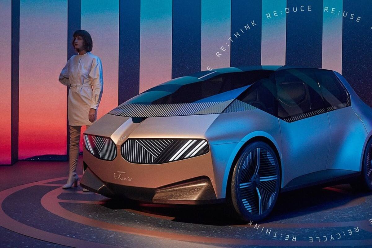 BMW presenta el i Vision Circular, un auto ecológico, "sostenible y de lujo"