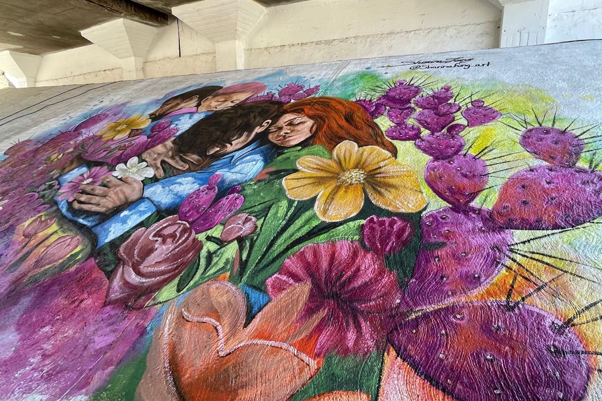 Inauguran mural “El Abrazo” en Rosarito; promueve inclusión, empatía y resiliencia