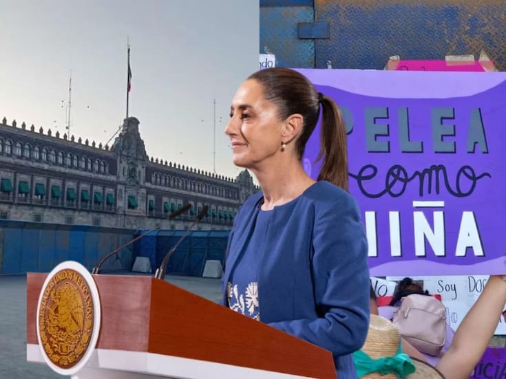 Claudia Shienbaum pidió una manifestación pacífica previo a la marcha del 25N, mientras el gobierno blinda el Zócalo con vallas métalicas de tres metros
