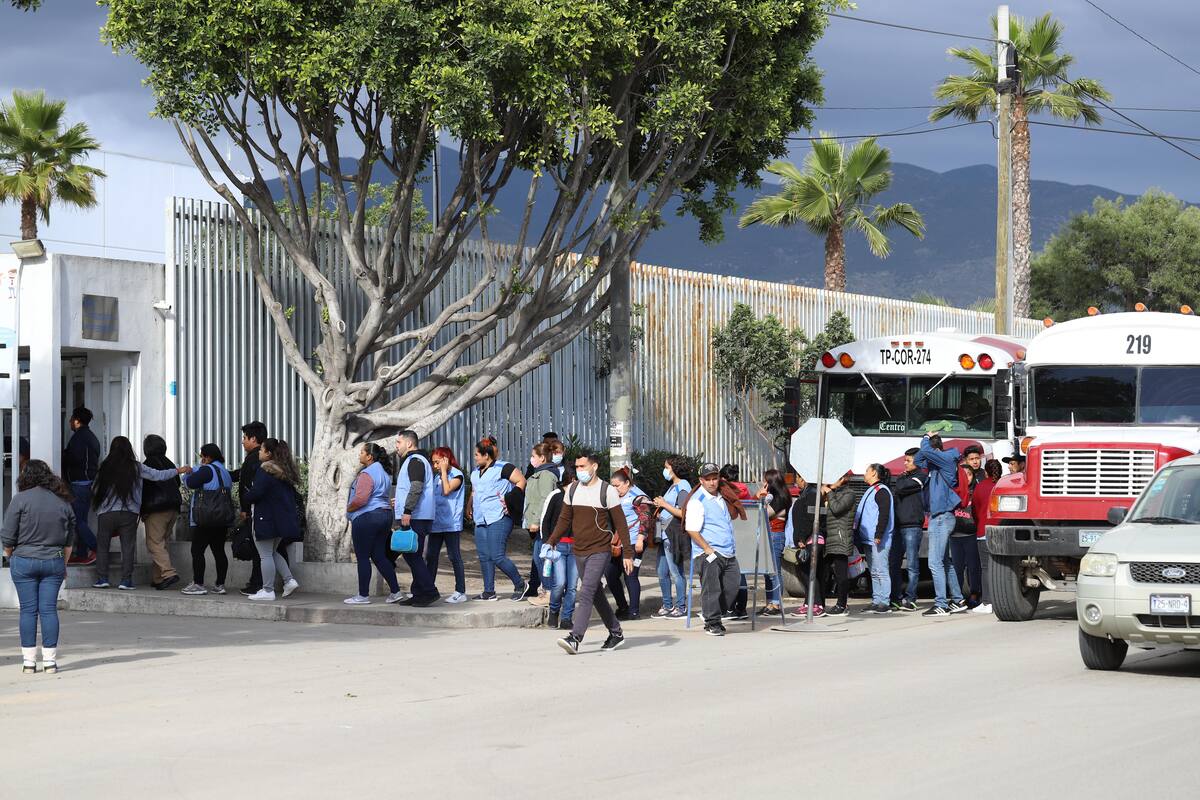 Gobierno de BC ordena cerrar maquiladoras