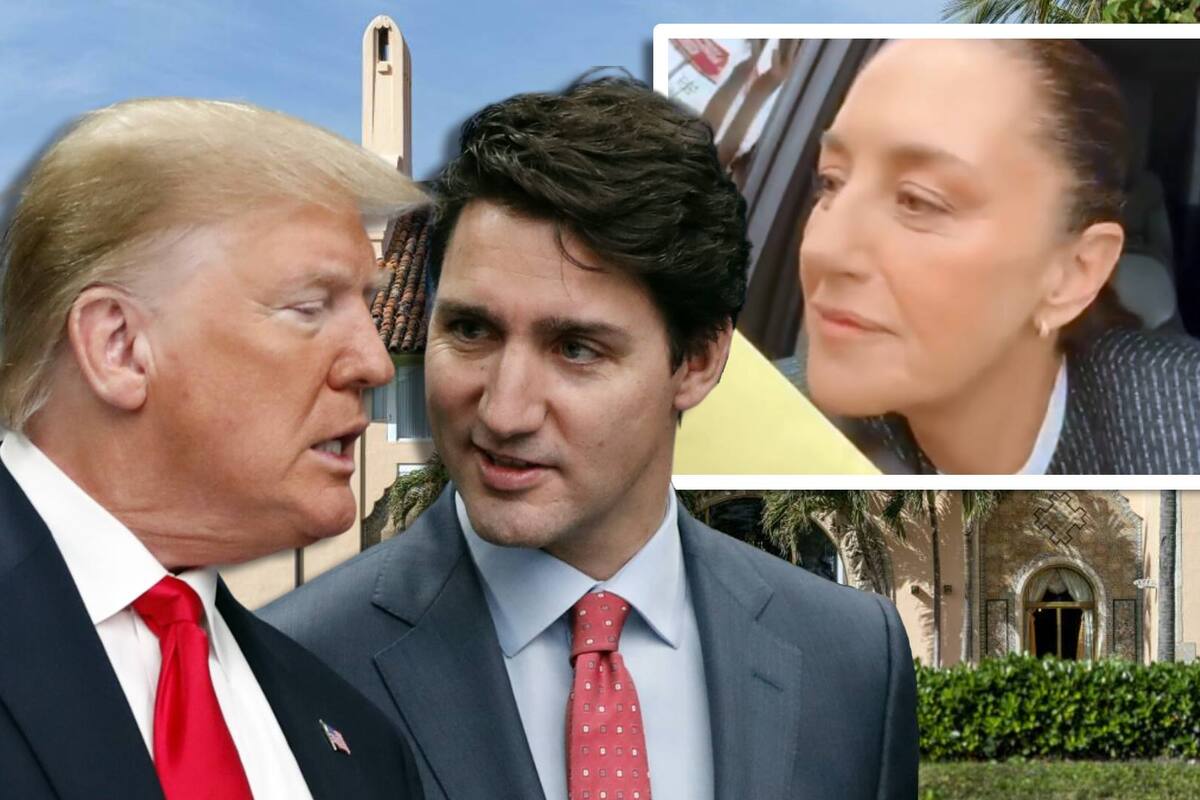 Sheinbaum opina sobre reunión de Trump y Trudeau por amenazas con aranceles