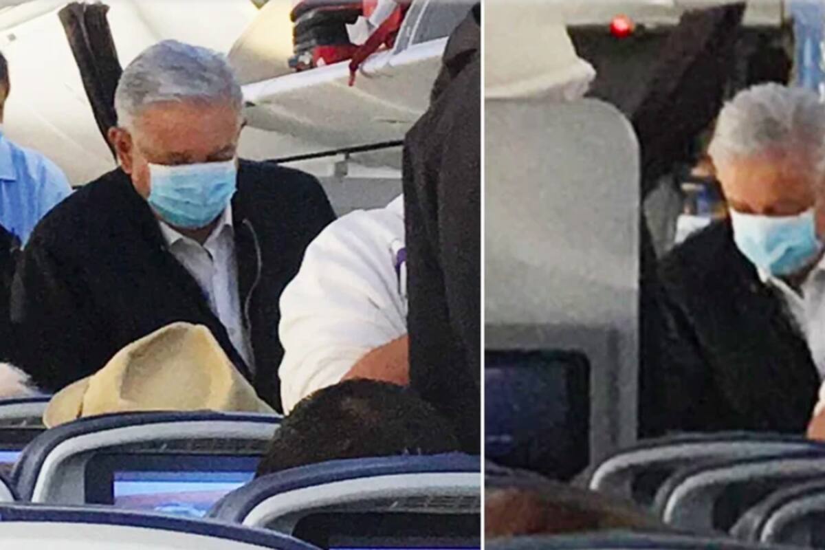 Tras paso de "Delta", AMLO supervisa avance de Tren Maya