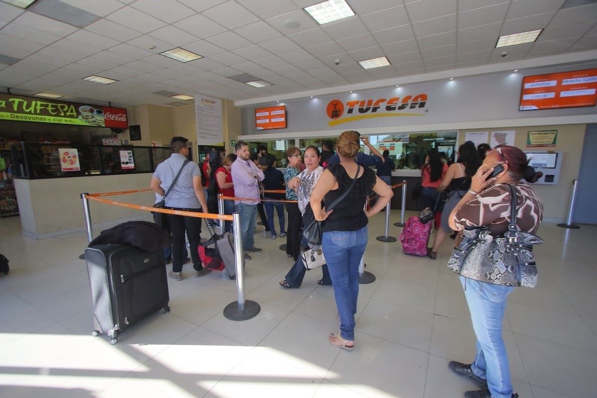 Empieza repunte de viajeros por época vacacional
