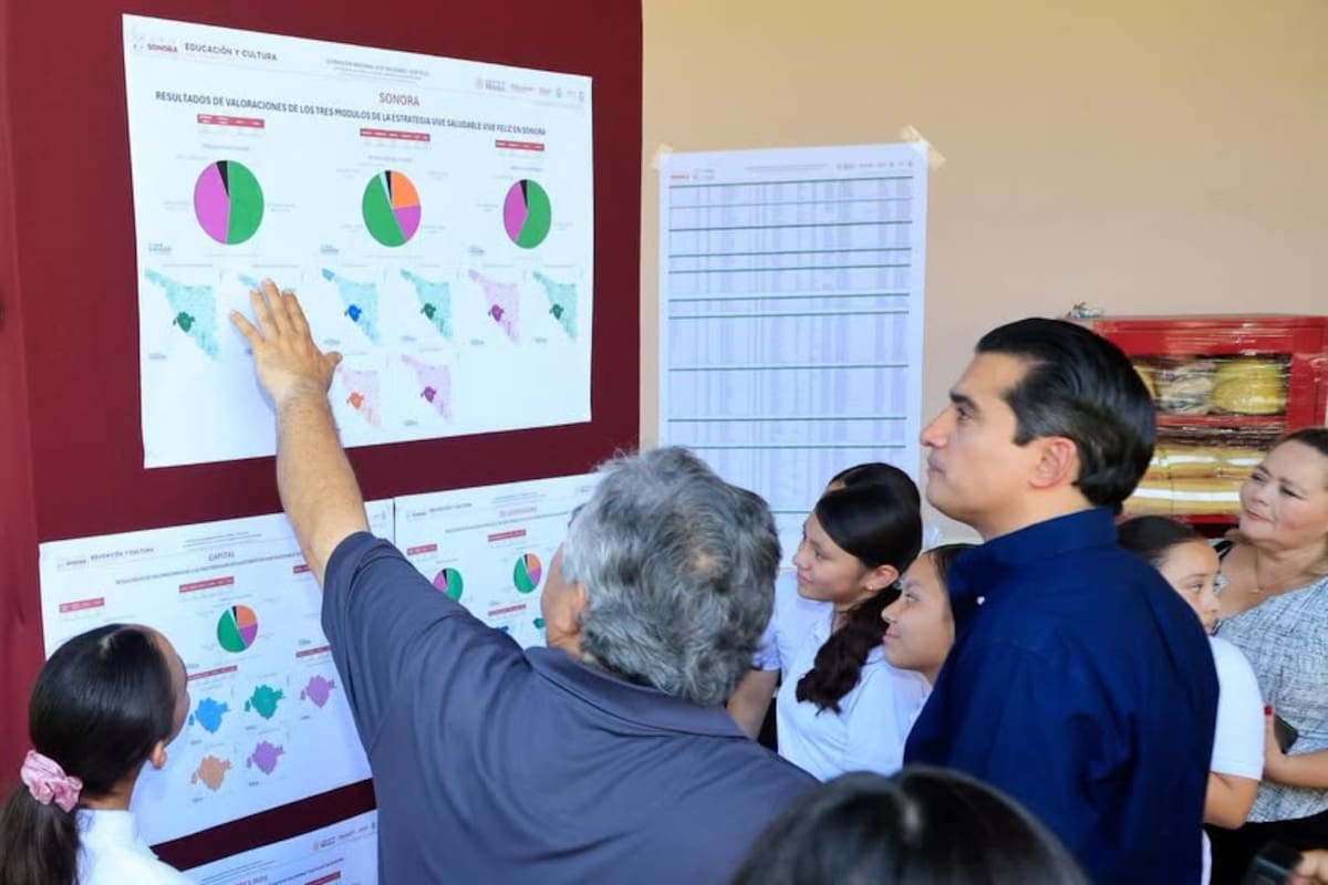 La SEC destacó que Sonora concluyó la tercera fase de la estrategia con brigadas de salud visual, bucal y nutricional.