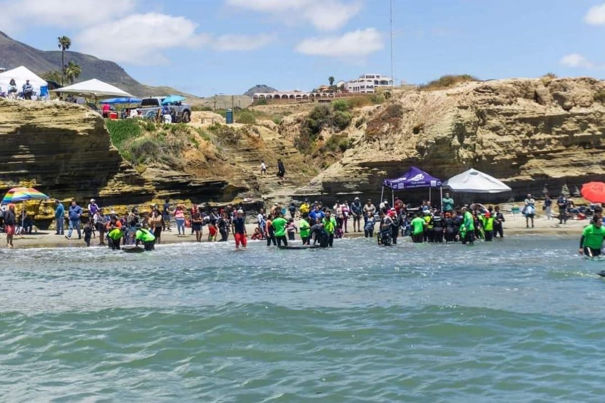 Preparan terapias de surf gratuitas para personas con discapacidad en Rosarito