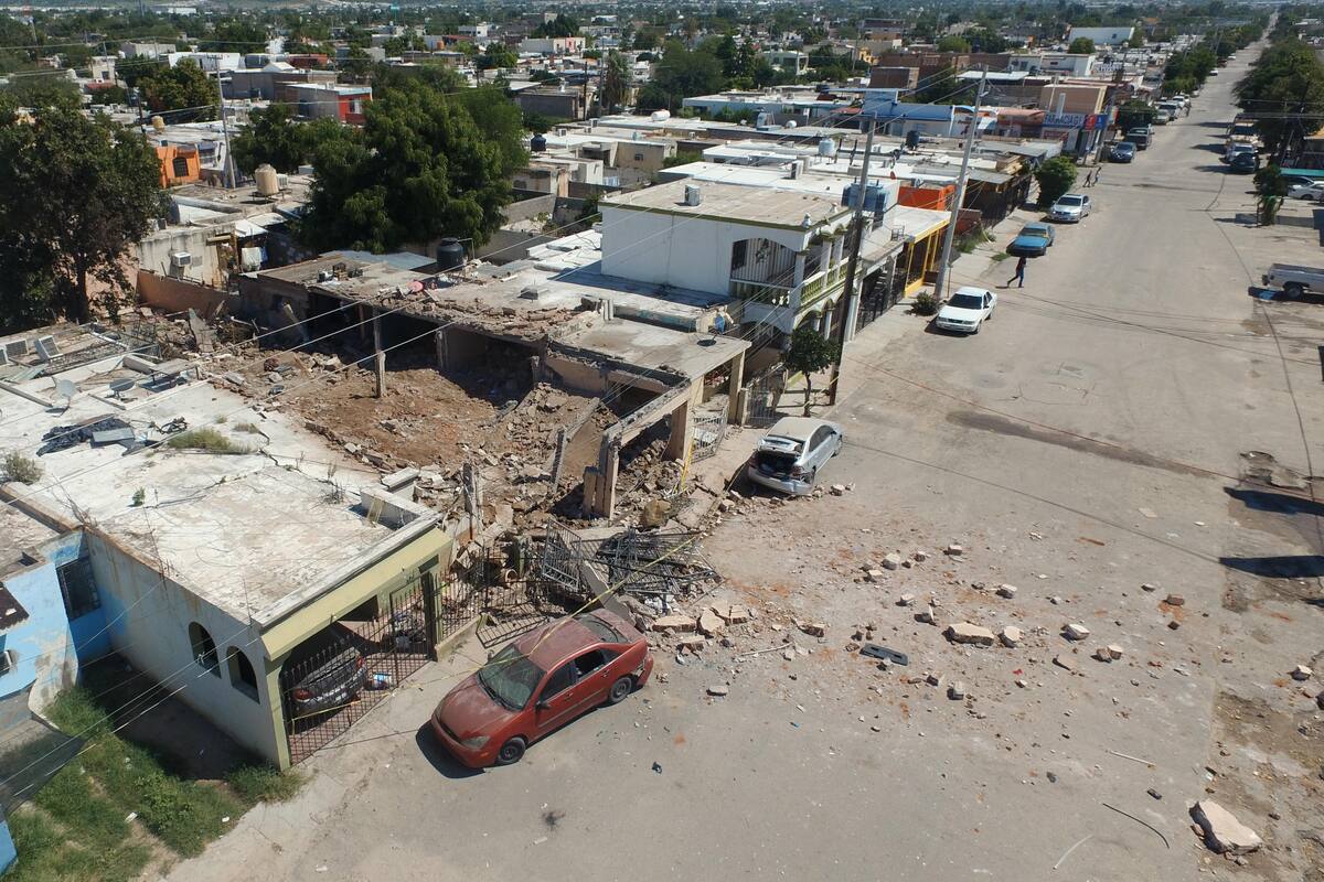 Onda expansiva daña dos casas, tras la explosión