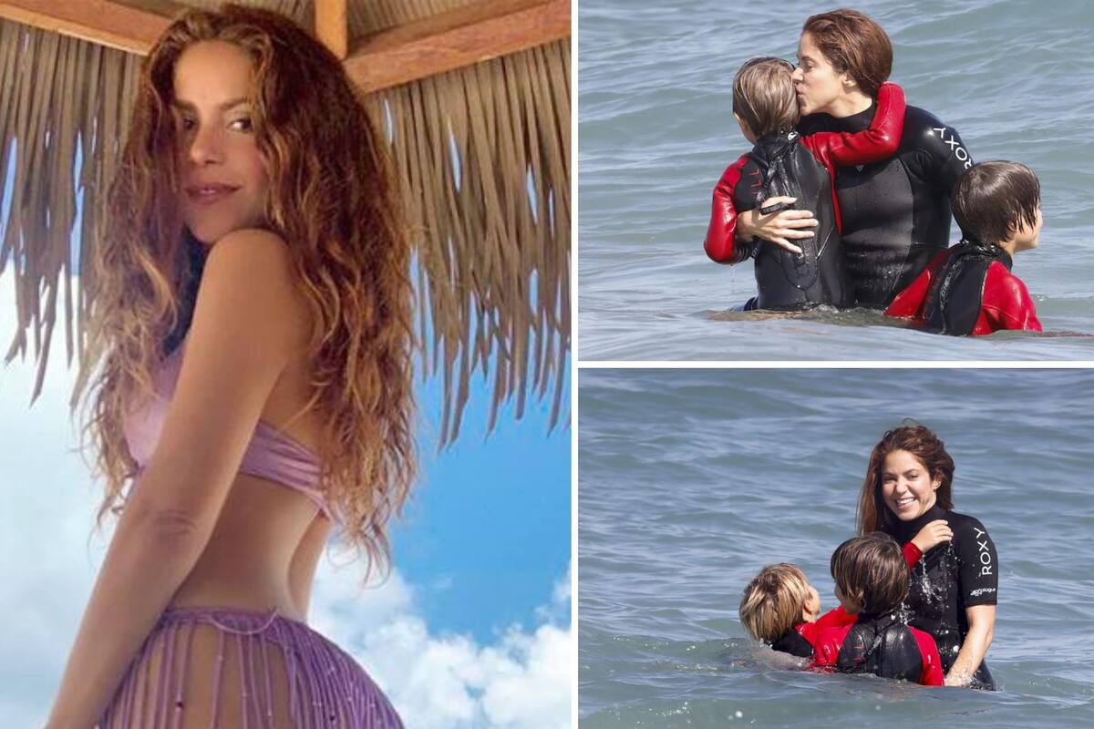 Shakira se va de Barcelona para pasar unos días en la playa