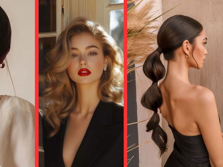 ¿Sin tiempo para el salón? 3 peinados elegantes que puedes hacerte en 5 minutos para Navidad