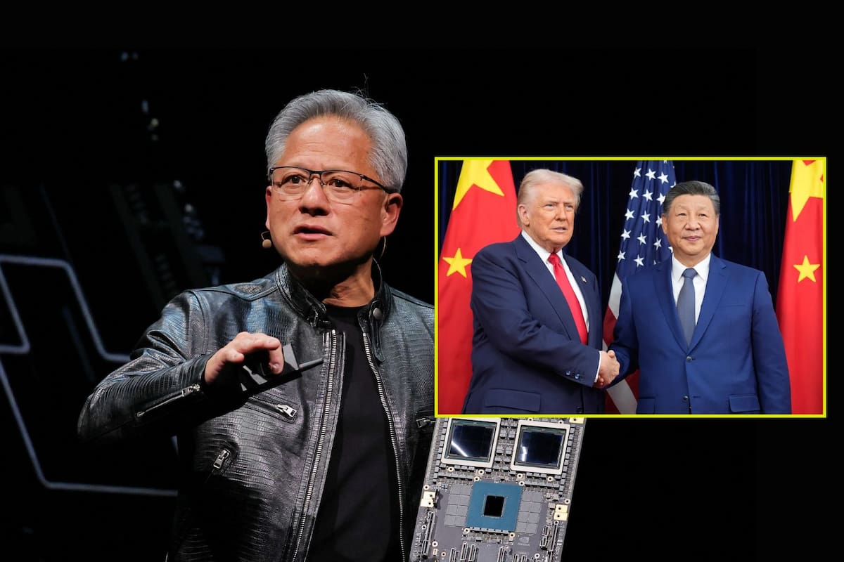 ¿Chips de Nvidia “atrapados” en EEUU? El CEO Jensen Huang espera que Donald Trump permita a la empresa exportarlos nuevamente a China