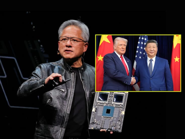 ¿Chips de Nvidia “atrapados” en EEUU? El CEO Jensen Huang espera que Donald Trump permita a la empresa exportarlos nuevamente a China