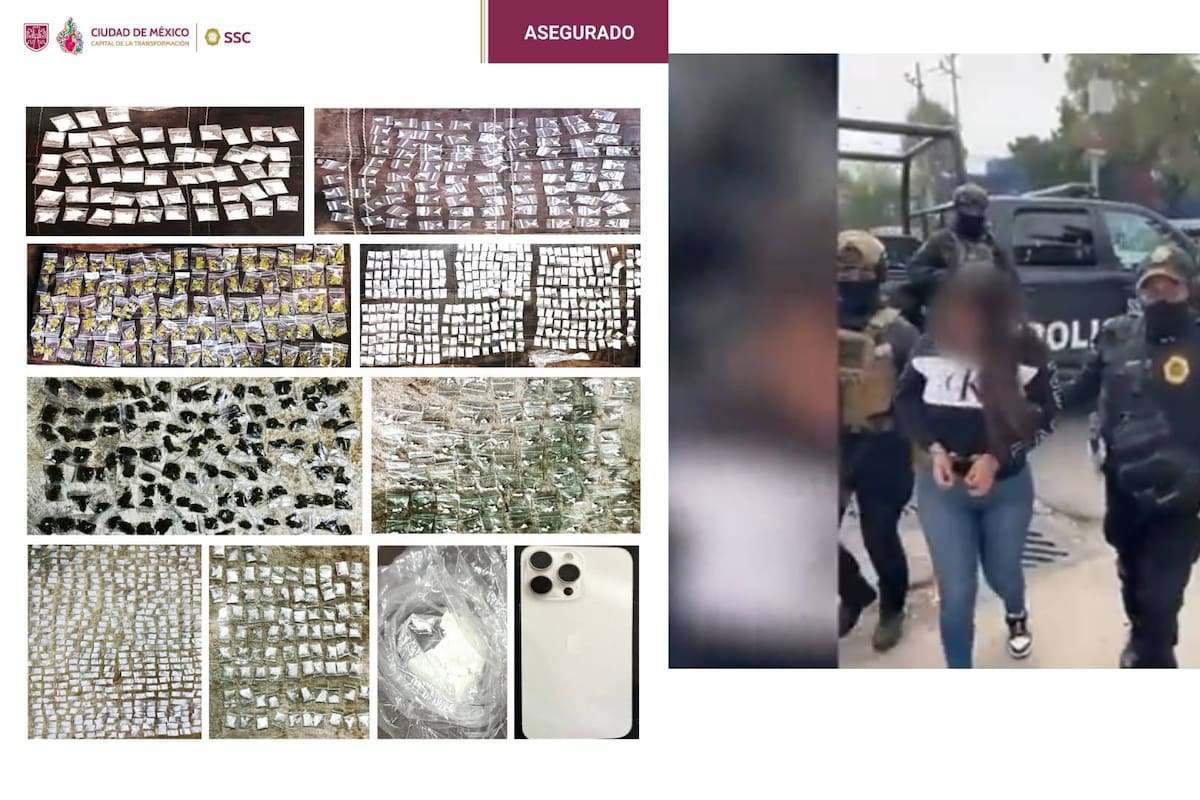 Detienen a lideresa del Cártel de Tláhuac