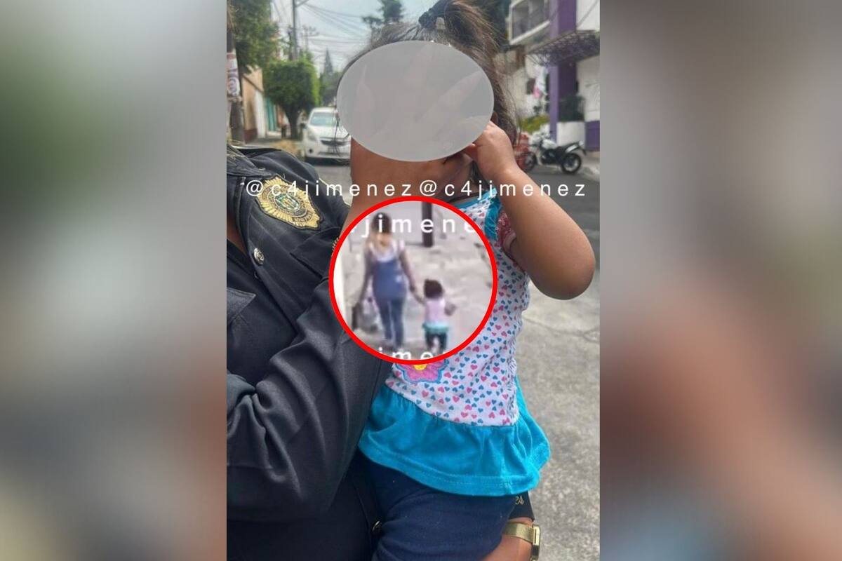 Video: Mujer abandona a niña de 2 años en calle de la Álvaro Obregón