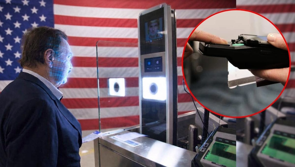 Nueva regla migratoria en Estados Unidos permite fotos y datos biométricos a extranjeros en aeropuertos y fronteras.
