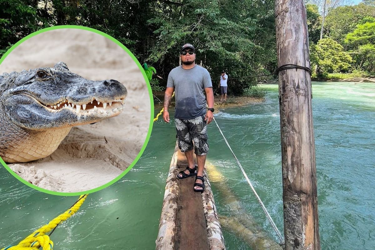 Multan con 5 mil pesos a influencer en Chiapas por usar IA para simular ataque de cocodrilos en centro ecoturístico y generar pánico que afectó al comercio local