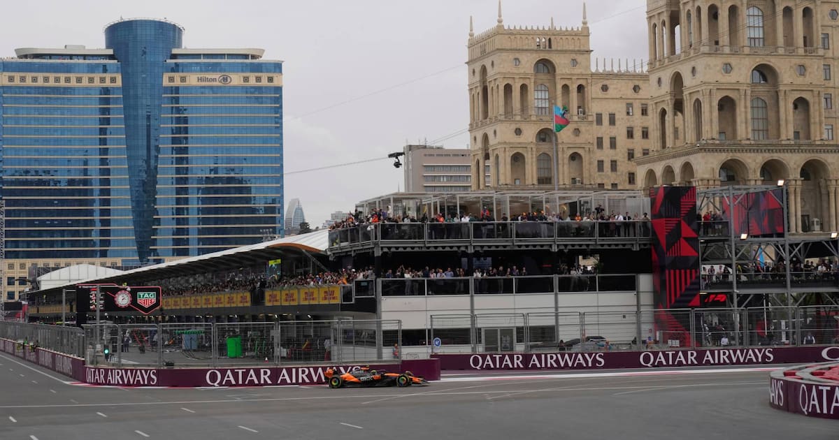 ¿Por qué el GP de Azerbaiyán de F1 se correrá en sábado y no en domingo?