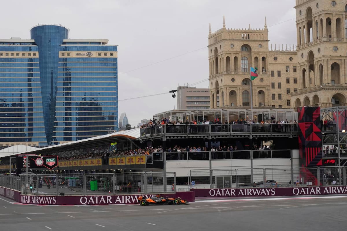 ¿Por qué el GP de Azerbaiyán de F1 se correrá en sábado y no en domingo?