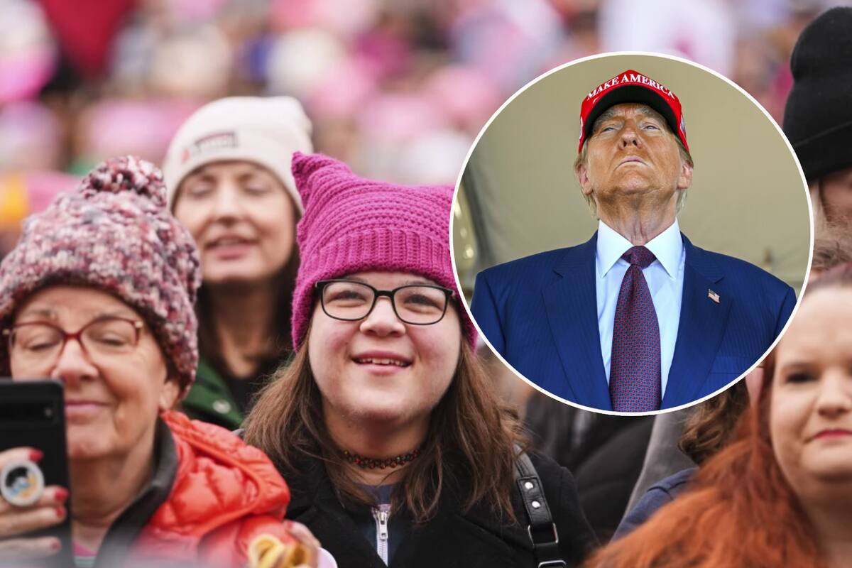 Protestan miles contra la investidura de Trump en Washington