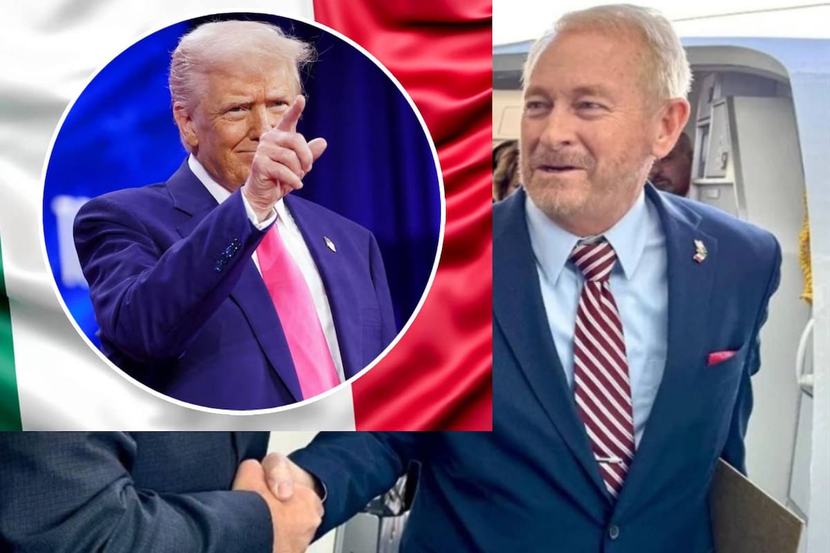 Llega a México el nuevo embajador de EEUU elegido por Donald Trump, ¿Quién es Ronald Johnson?