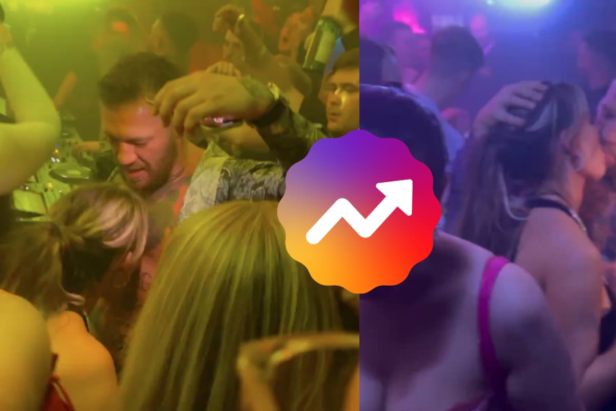 VIDEO: Conor McGregor vive una noche de pasión con su esposa en pleno bar y se hace viral