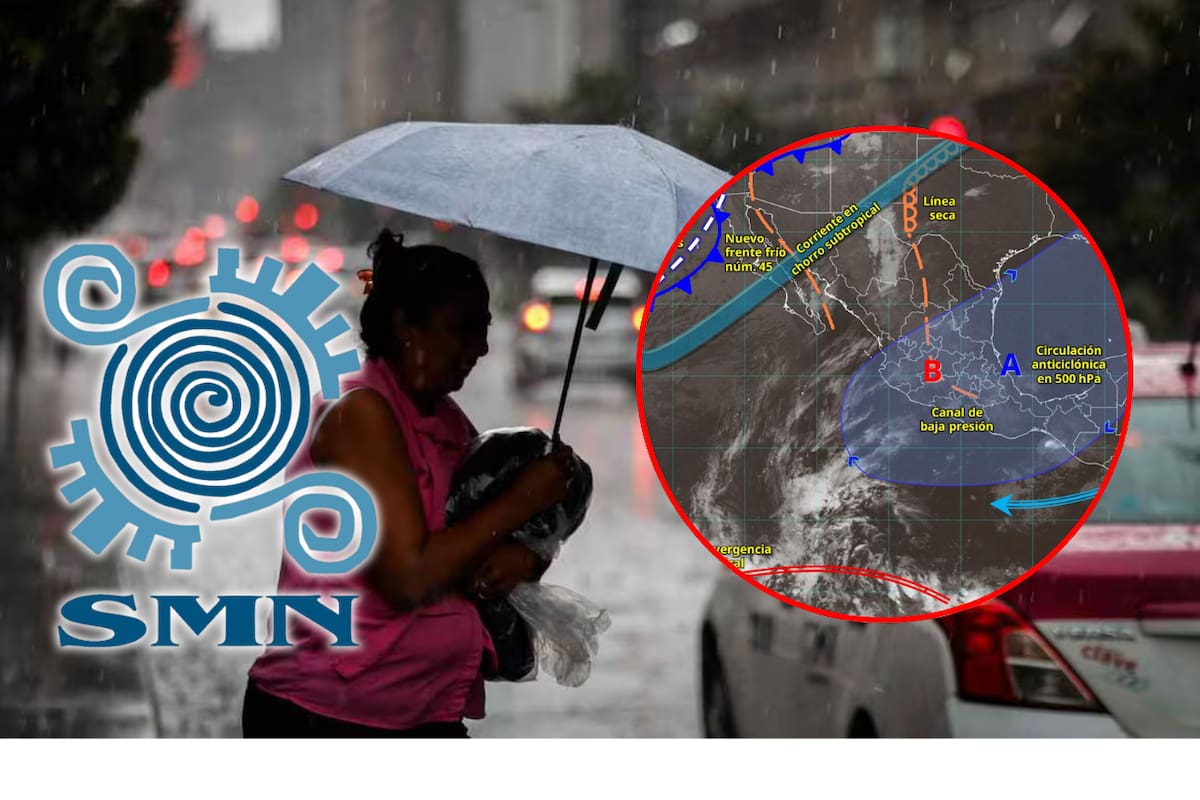 SMN alerta por lluvias intensas y posibles torbellinos hoy 17 de abril: estas zonas serán las más afectadas
