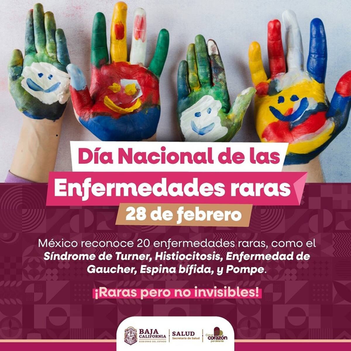 El Día Mundial de las Enfermedades Raras se celebra el último día de febrero.