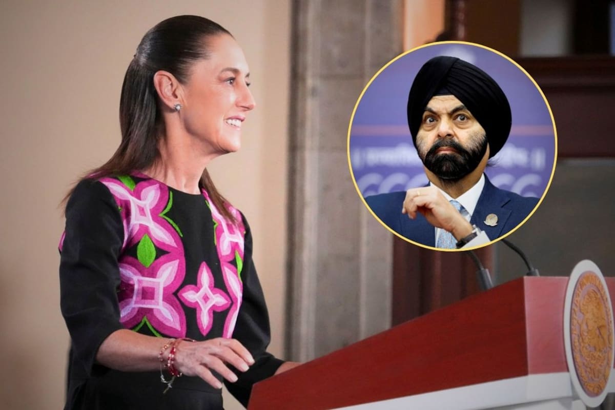 Claudia Sheinbaum se reunirá con Ajay Banga, presidente del Grupo Banco Mundial, para buscar financiamiento a empresas vinculadas con el Plan México