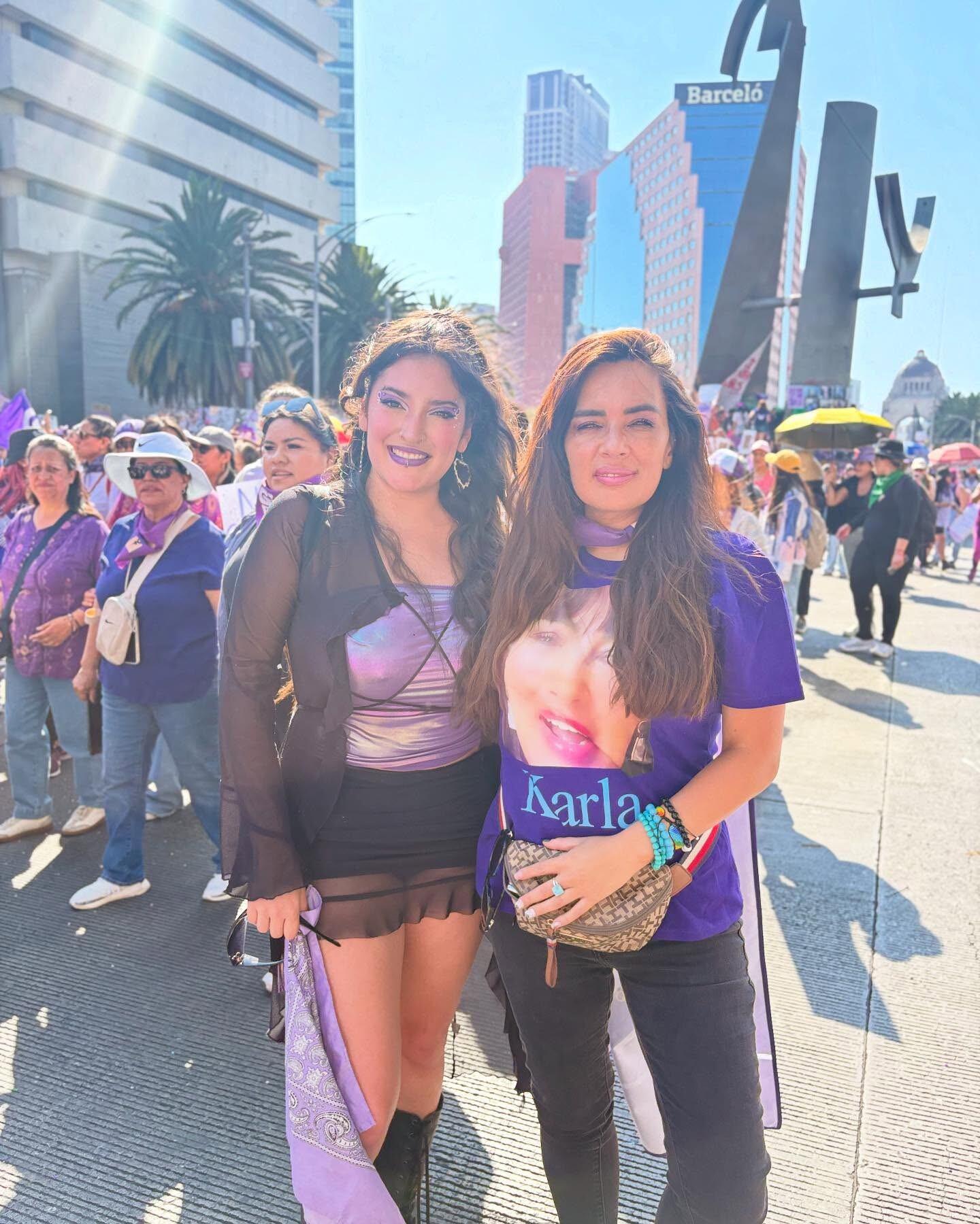 Valentina y su madre, Karla de la Cuesta / Instagram @valedelacuesta