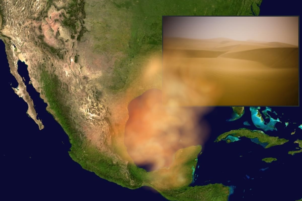 Este lunes 14 de septiembre, el polvo del Sahara impacta a Yucatán; estas son las recomendaciones que debes tomar en cuenta