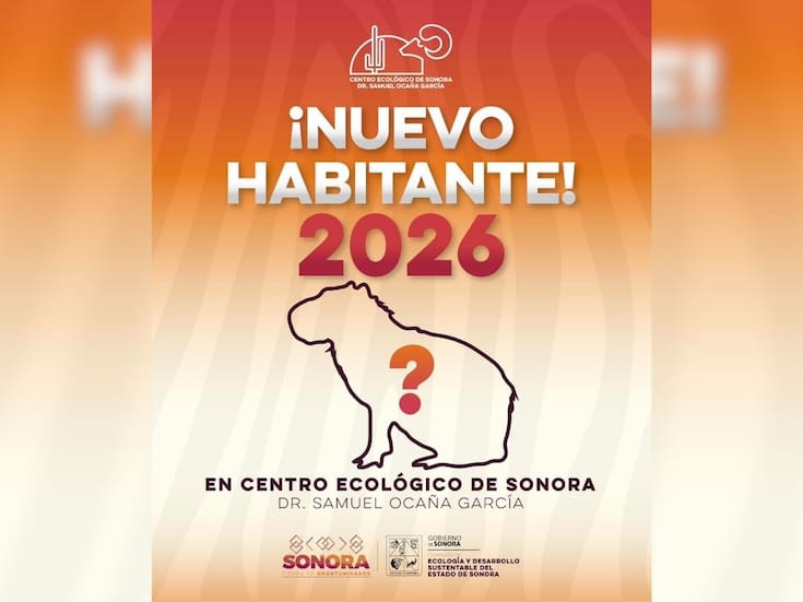 ¡Gran sorpresa en el Centro Ecológico!: un capibara se une a la familia en 2026