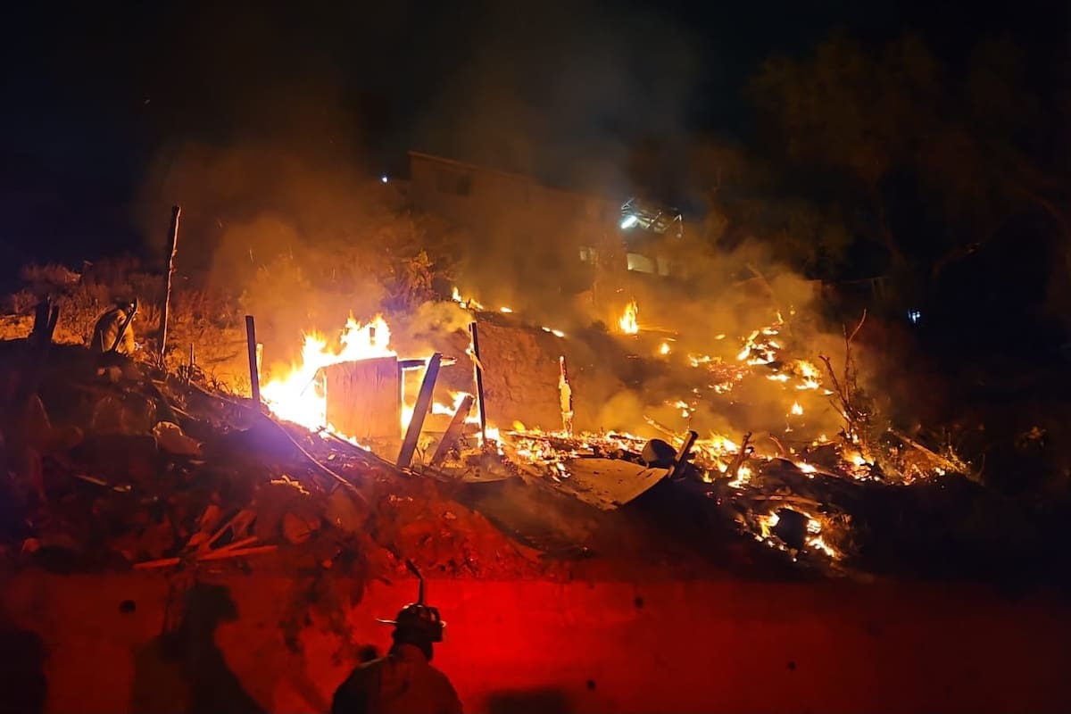 Incendios y fuga de gas, entre las emergencias atendidas en Tijuana