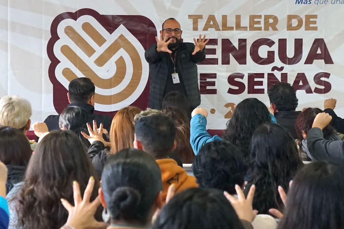 Imdet imparte su primer taller de lengua de señas mexicana del 2024